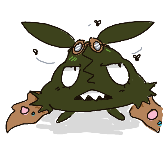 NeonTangela533's drawing of Trubbish — Pokémon sketch on Sketchdex