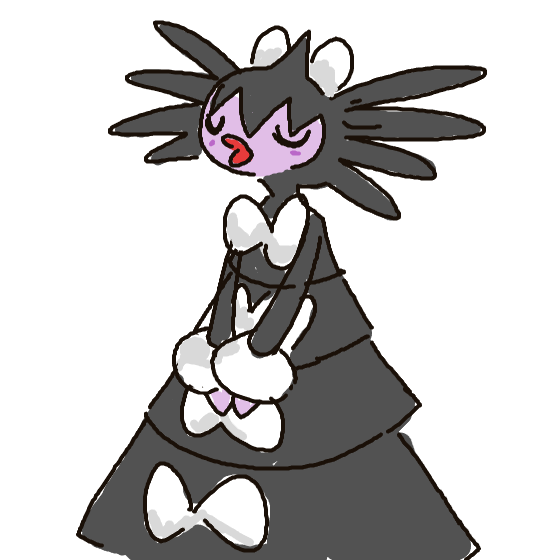 NeonTangela533's drawing of Gothitelle — Pokémon sketch on Sketchdex
