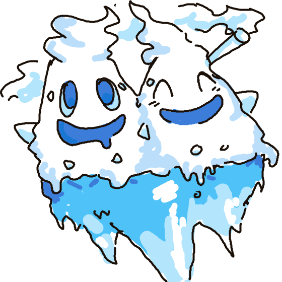 NeonTangela533's drawing of Vanilluxe — Pokémon sketch on Sketchdex