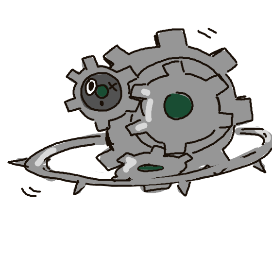 NeonTangela533's drawing of Klinklang — Pokémon sketch on Sketchdex