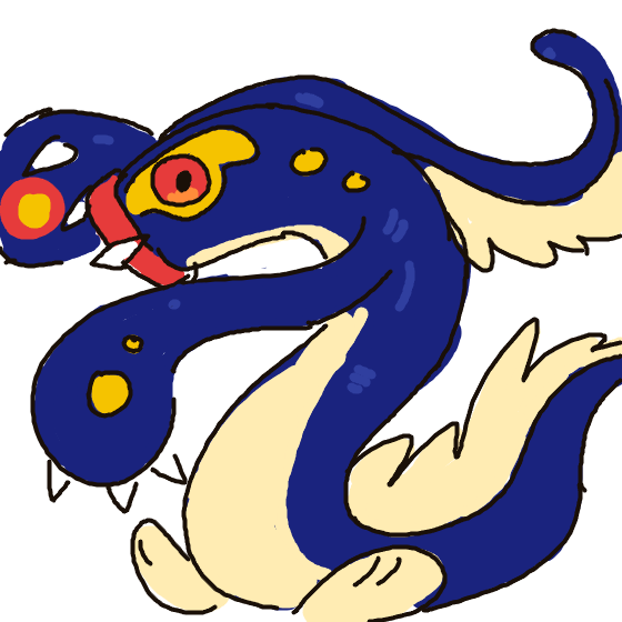 NeonTangela533's drawing of Eelektross — Pokémon sketch on Sketchdex