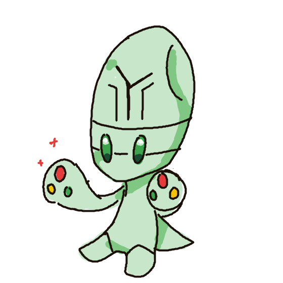 NeonTangela533's drawing of Elgyem — Pokémon sketch on Sketchdex