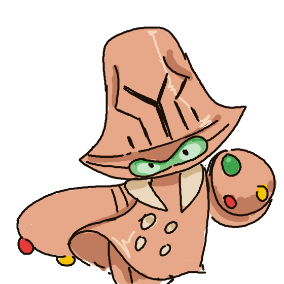 NeonTangela533's drawing of Beheeyem — Pokémon sketch on Sketchdex