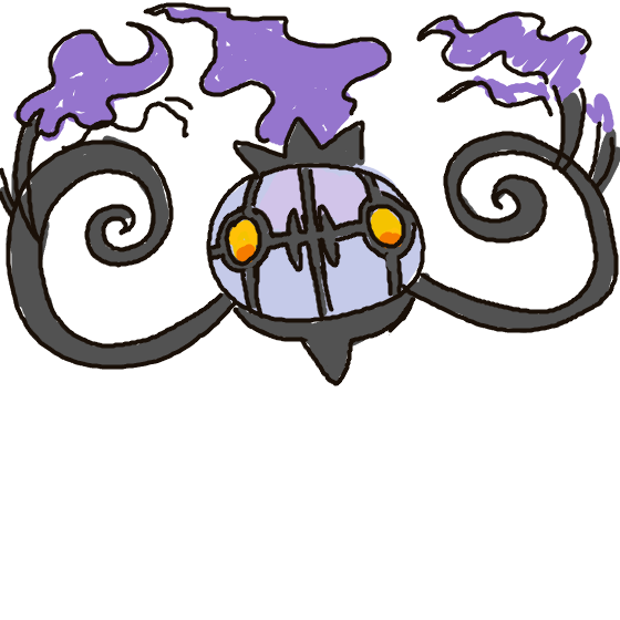 NeonTangela533's drawing of Chandelure — Pokémon sketch on Sketchdex