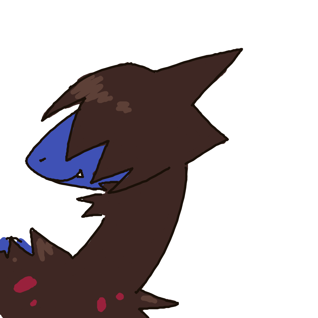 NeonTangela533's drawing of Deino — Pokémon sketch on Sketchdex