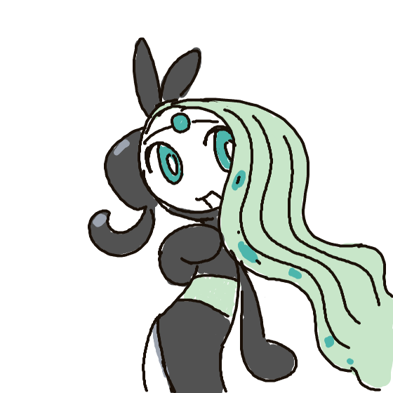 NeonTangela533's drawing of Meloetta — best Pokémon fan art on Sketchdex