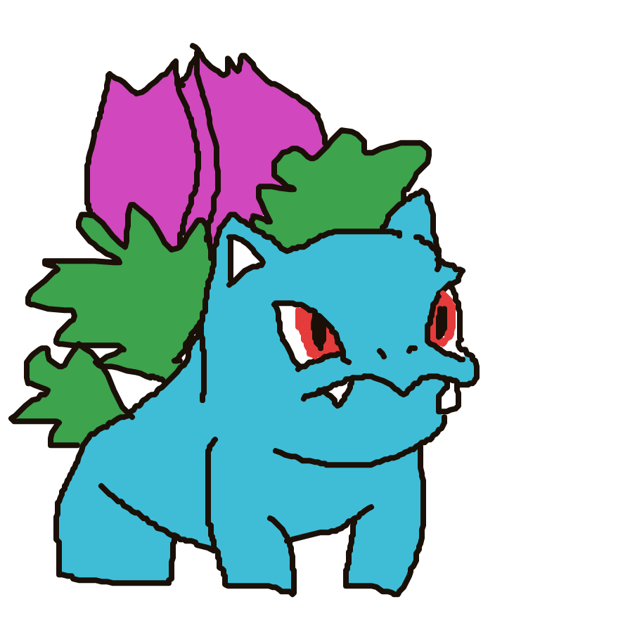 StormyDodrio23's drawing of Ivysaur — Pokémon sketch on Sketchdex