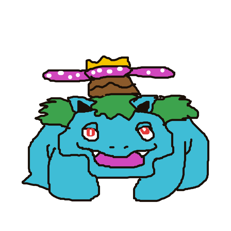 StormyDodrio23's drawing of Venusaur — Pokémon sketch on Sketchdex