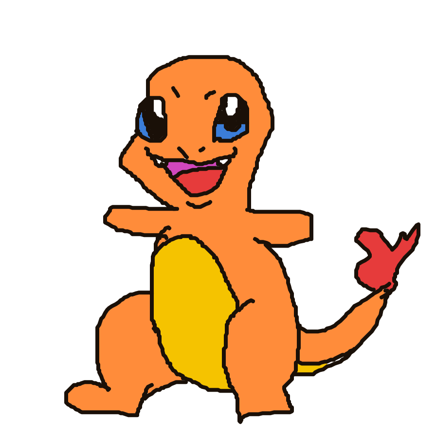 StormyDodrio23's drawing of Charmander — Pokémon sketch on Sketchdex