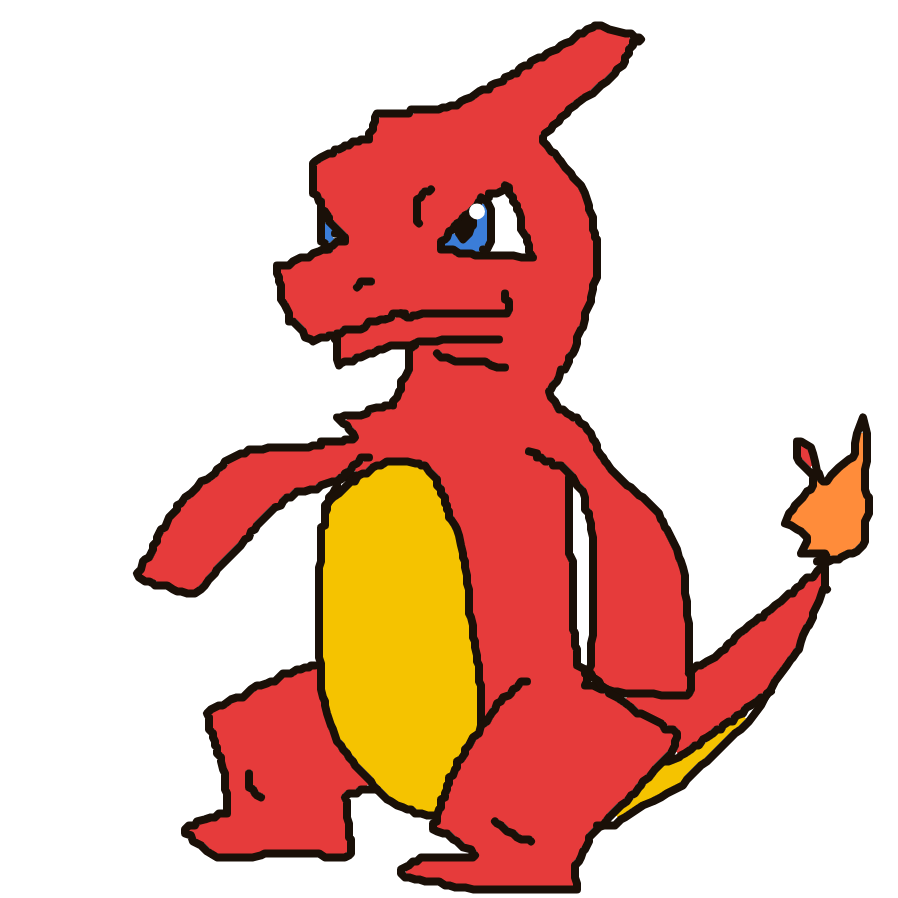 StormyDodrio23's drawing of Charmeleon — Pokémon sketch on Sketchdex