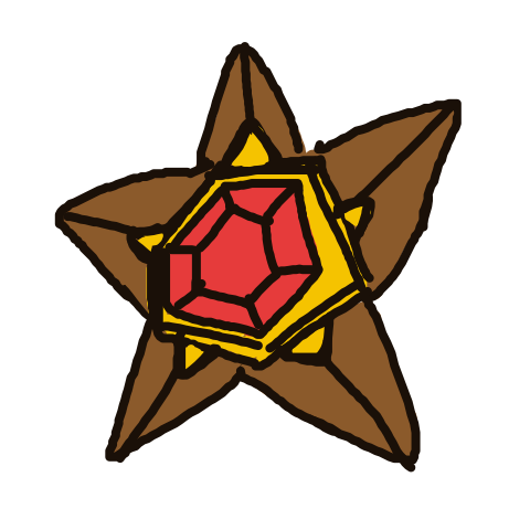 Staryu drawing
