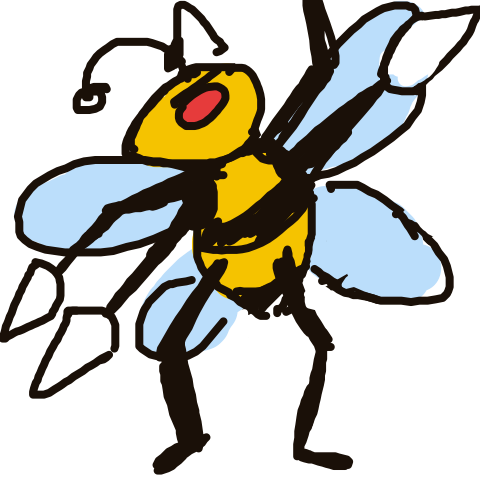 EmeraldScyther158's drawing of Beedrill — Pokémon sketch on Sketchdex