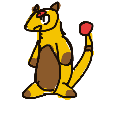 EmeraldScyther158's drawing of Ampharos — Pokémon sketch on Sketchdex