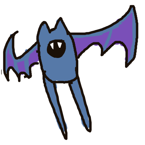 Zubat drawing