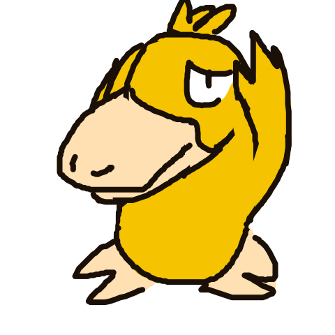 Psyduck drawing