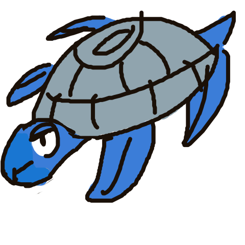 EmeraldScyther158's drawing of Tirtouga — Pokémon sketch on Sketchdex
