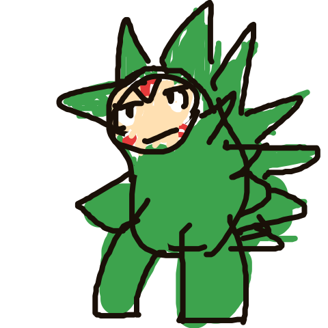 EmeraldScyther158's drawing of Chesnaught — Pokémon sketch on Sketchdex