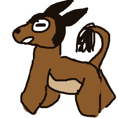 EmeraldScyther158's drawing of Mudbray — Pokémon sketch on Sketchdex