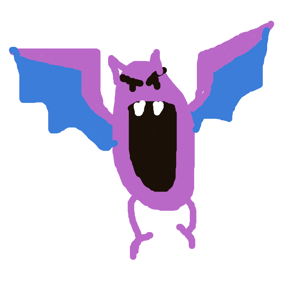 AquaDitto796's drawing of Golbat — Pokémon sketch on Sketchdex
