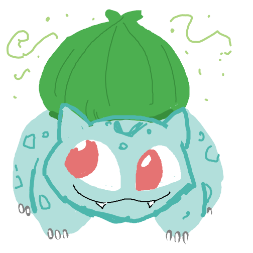 Themeguy's drawing of Bulbasaur — Pokémon fan art on Sketchdex