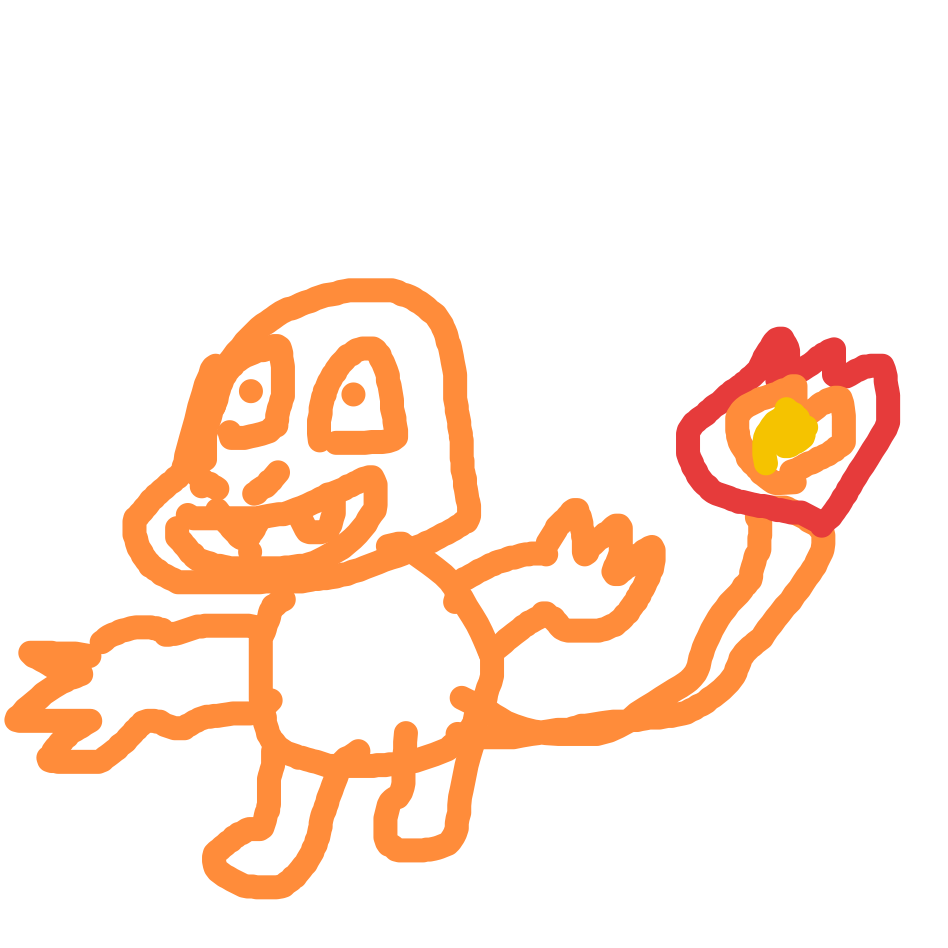 Charmander drawing
