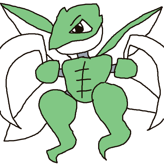 Scyther drawing