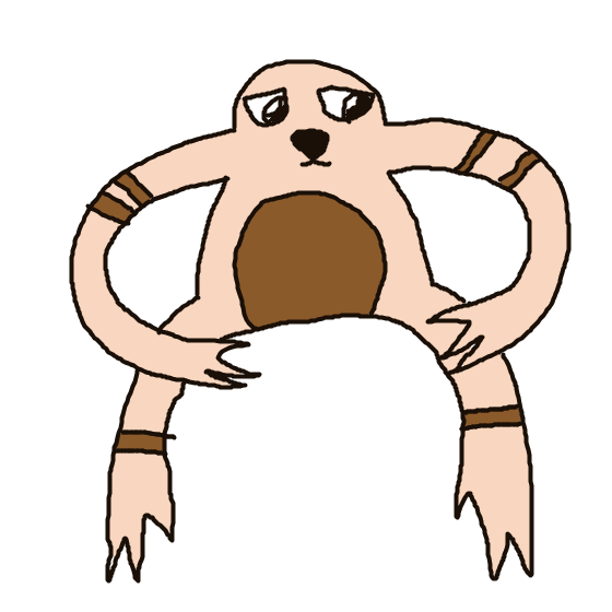 chomps's drawing of Slakoth — Pokémon sketch on Sketchdex