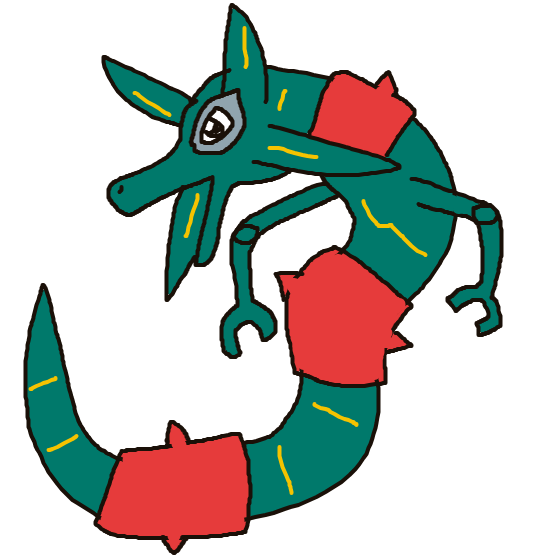 chomps's drawing of Rayquaza — Pokémon sketch on Sketchdex