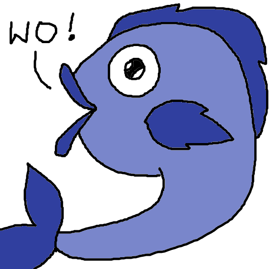 chomps's drawing of Finneon — best Pokémon fan art on Sketchdex