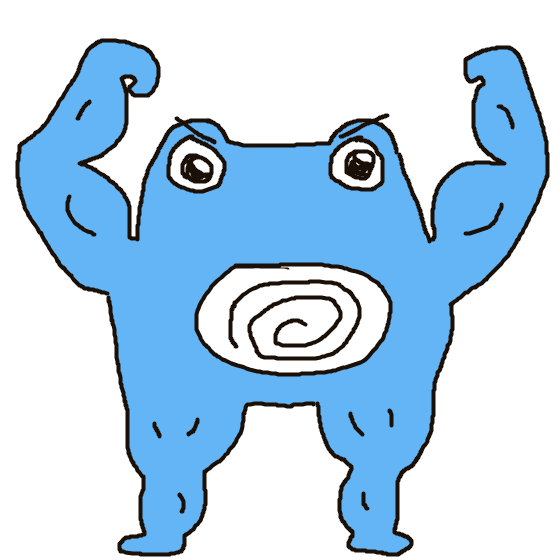 Poliwrath drawing