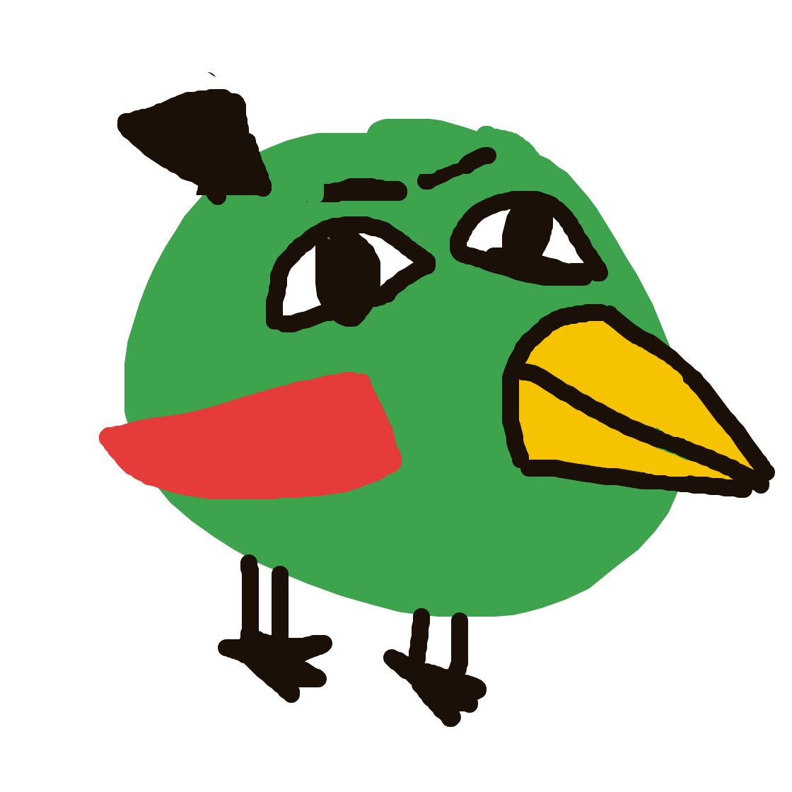 SolarMachamp450's drawing of Xatu — Pokémon sketch on Sketchdex