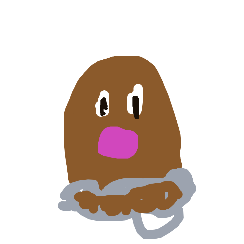 SolarMachamp450's drawing of Diglett — Pokémon sketch on Sketchdex