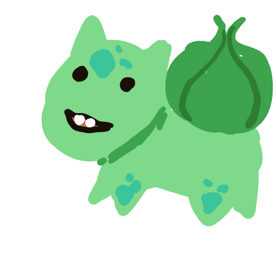 DragonGolem59's drawing of Bulbasaur — Pokémon sketch on Sketchdex