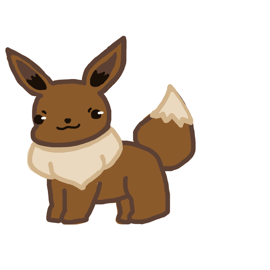 SolarArticuno355's drawing of Eevee — Pokémon sketch on Sketchdex