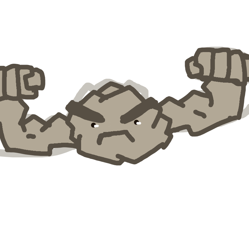 SolarArticuno355's drawing of Geodude — Pokémon sketch on Sketchdex