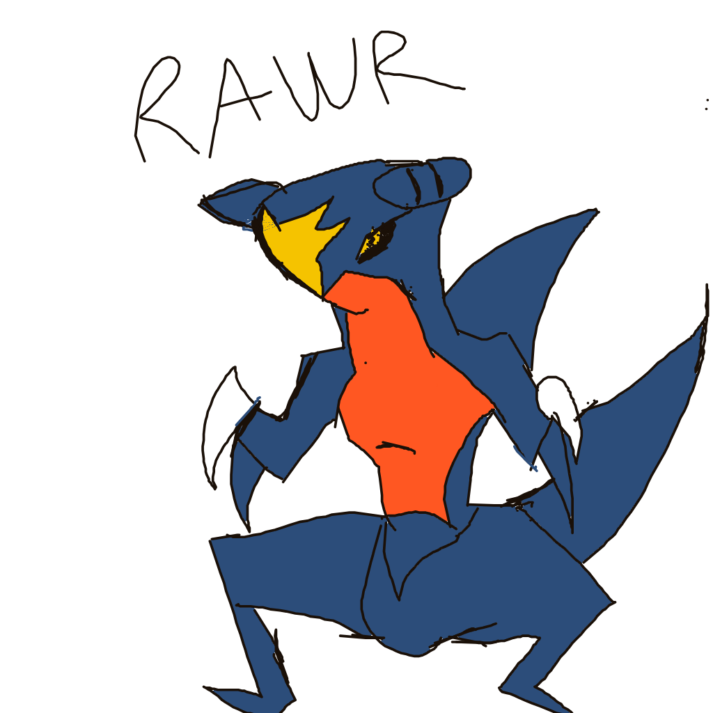 CosmicRhydon179's drawing of Garchomp — Pokémon sketch on Sketchdex