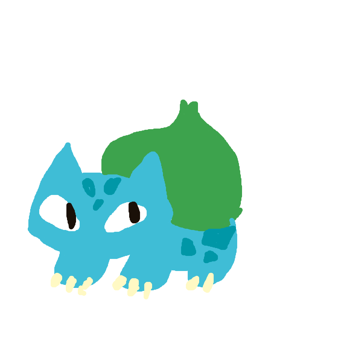 vexerdl's drawing of Bulbasaur — Pokémon sketch on Sketchdex