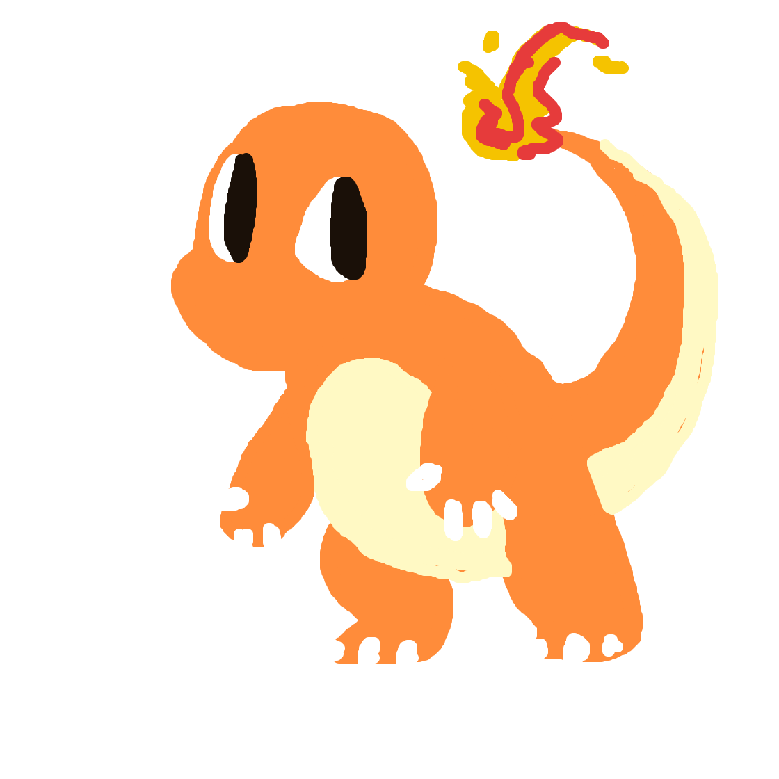 vexerdl's drawing of Charmander — Pokémon sketch on Sketchdex