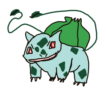 Troller's drawing of Bulbasaur — Pokémon sketch on Sketchdex