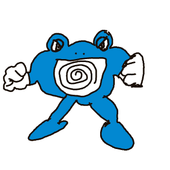 Troller's drawing of Poliwrath — Pokémon sketch on Sketchdex