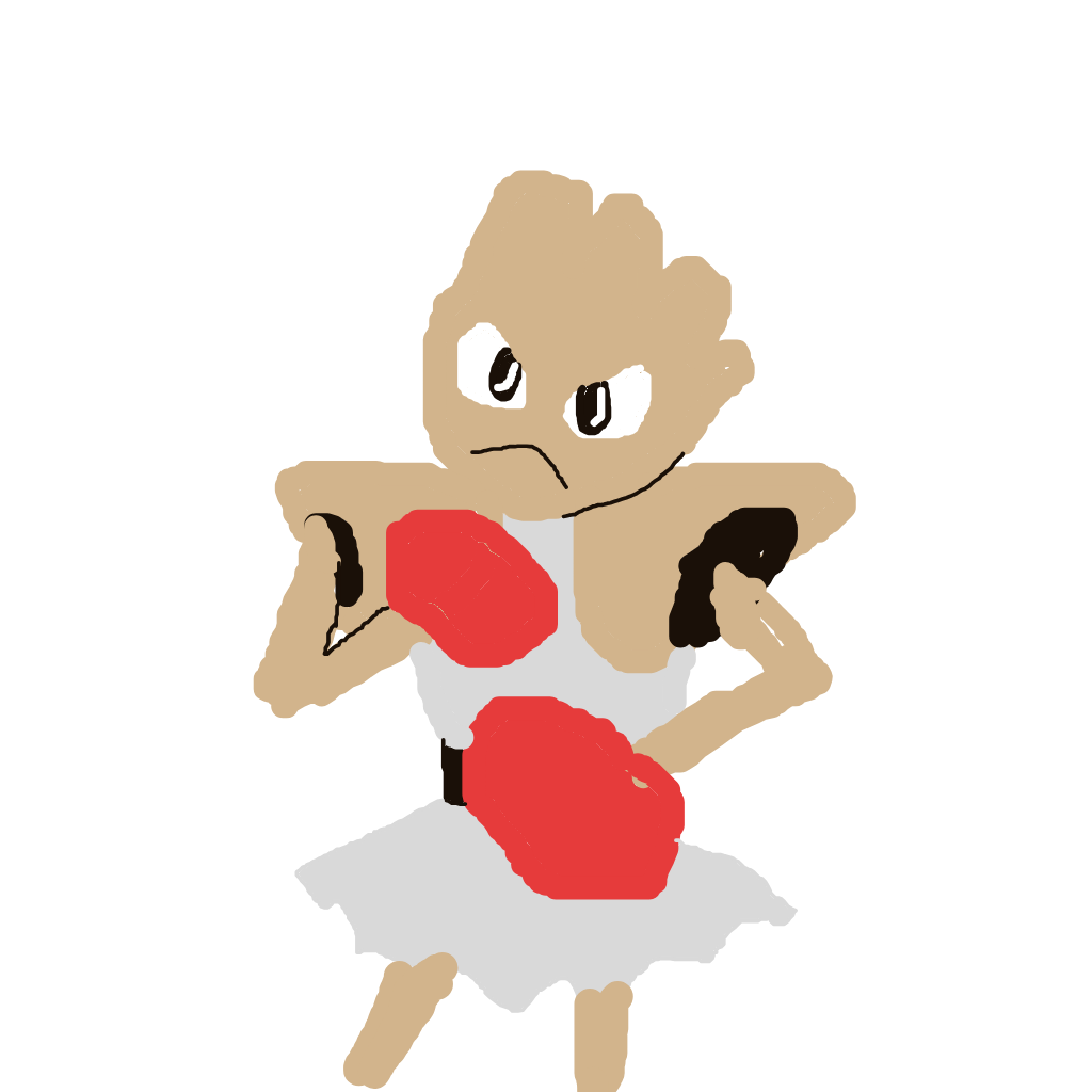 Hitmonchan drawing