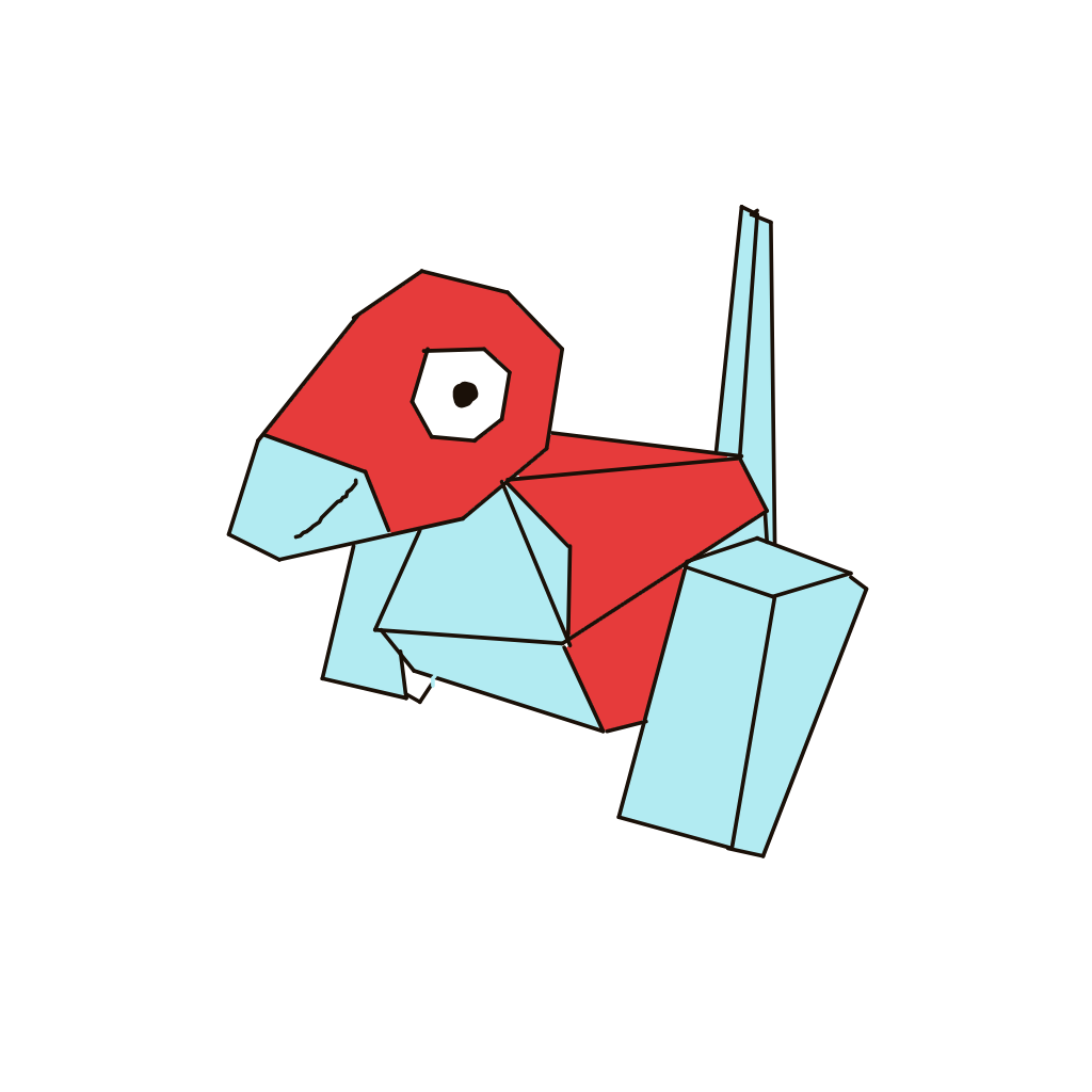 Porygon drawing