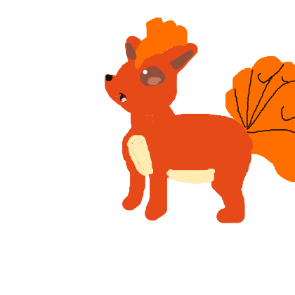 Munkidori22's drawing of Vulpix — Pokémon sketch on Sketchdex