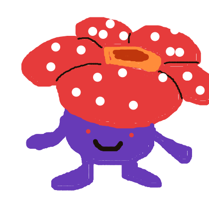 Munkidori22's drawing of Vileplume — Pokémon sketch on Sketchdex