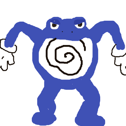 Munkidori22's drawing of Poliwrath — Pokémon sketch on Sketchdex