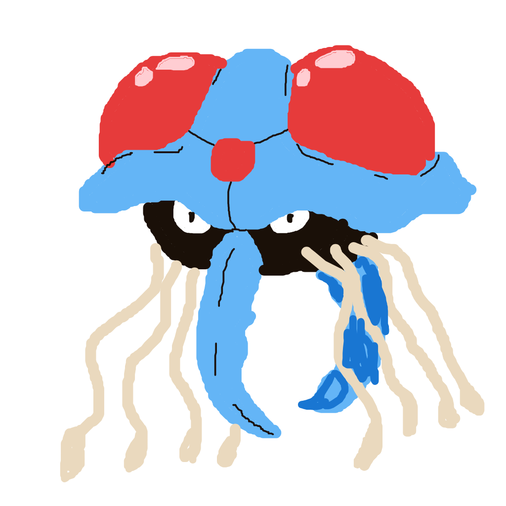 Munkidori22's drawing of Tentacruel — Pokémon sketch on Sketchdex
