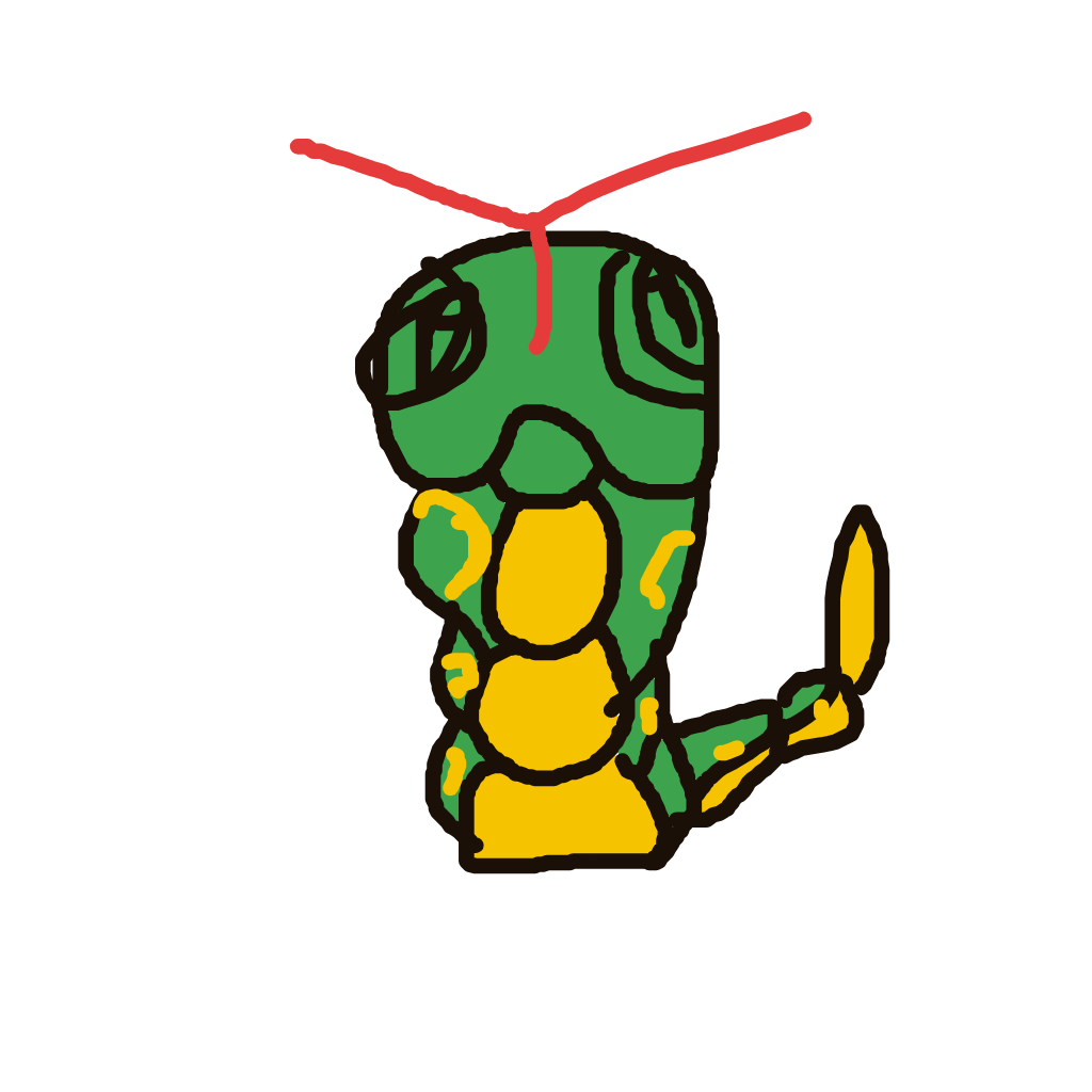 StealthAerodactyl836's drawing of Caterpie — Pokémon sketch on Sketchdex