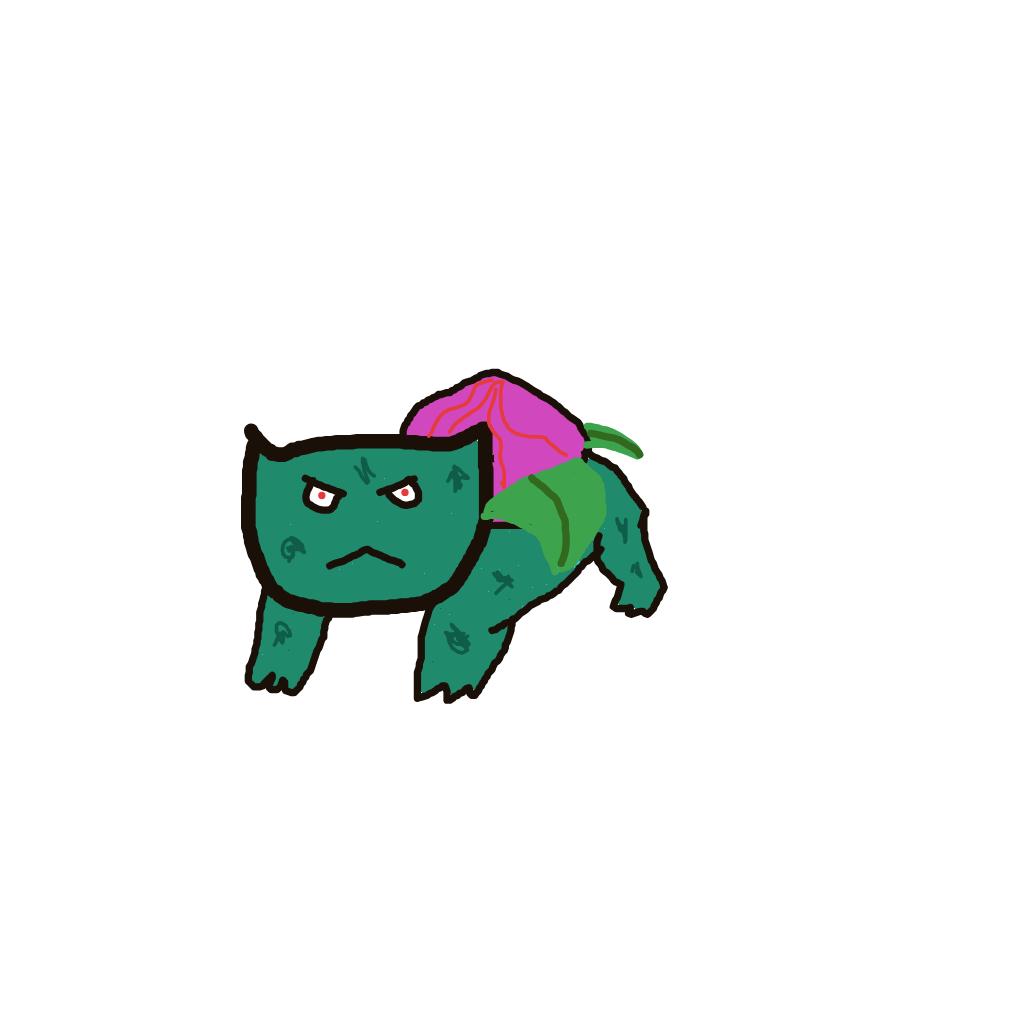 StealthAerodactyl836's drawing of Ivysaur — Pokémon sketch on Sketchdex