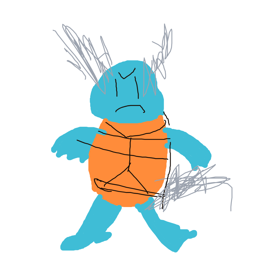 StealthAerodactyl836's drawing of Wartortle — Pokémon sketch on Sketchdex