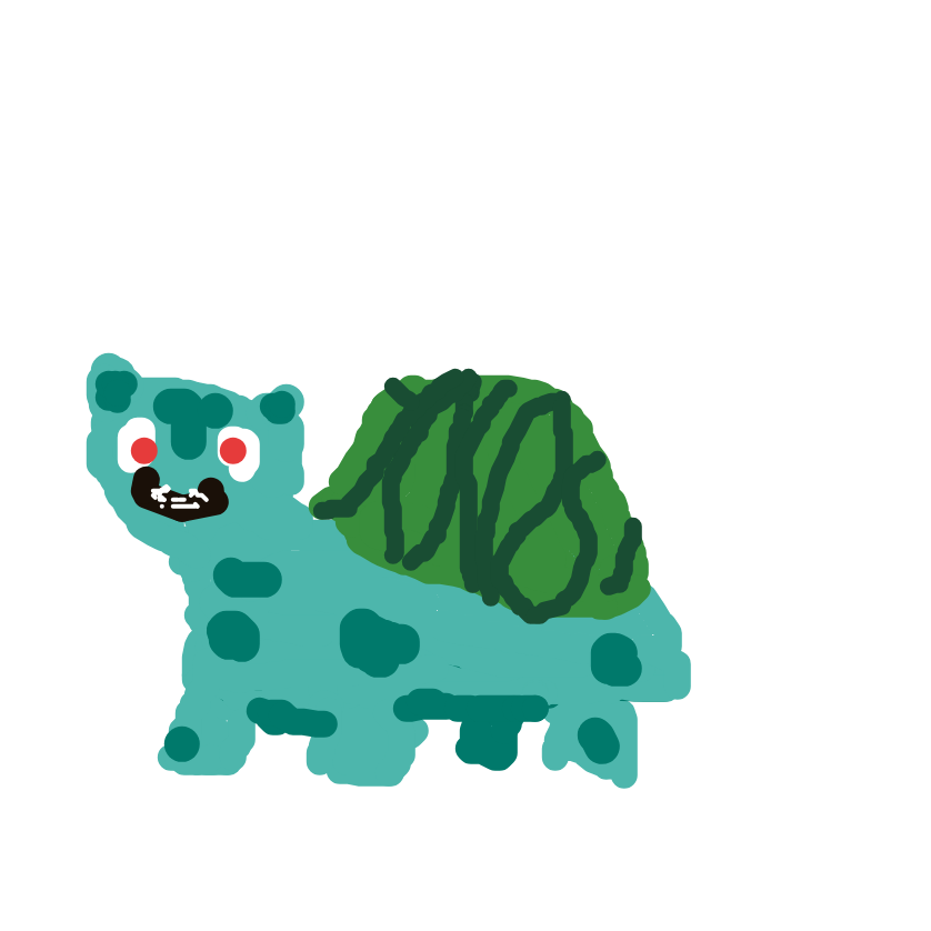 xawixk's drawing of Bulbasaur — Pokémon sketch on Sketchdex